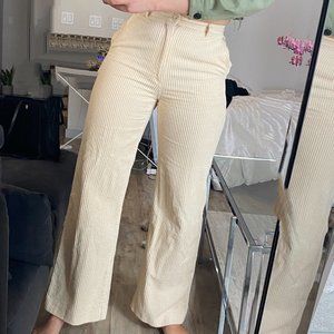 Corduroy Straight Leg Pant
